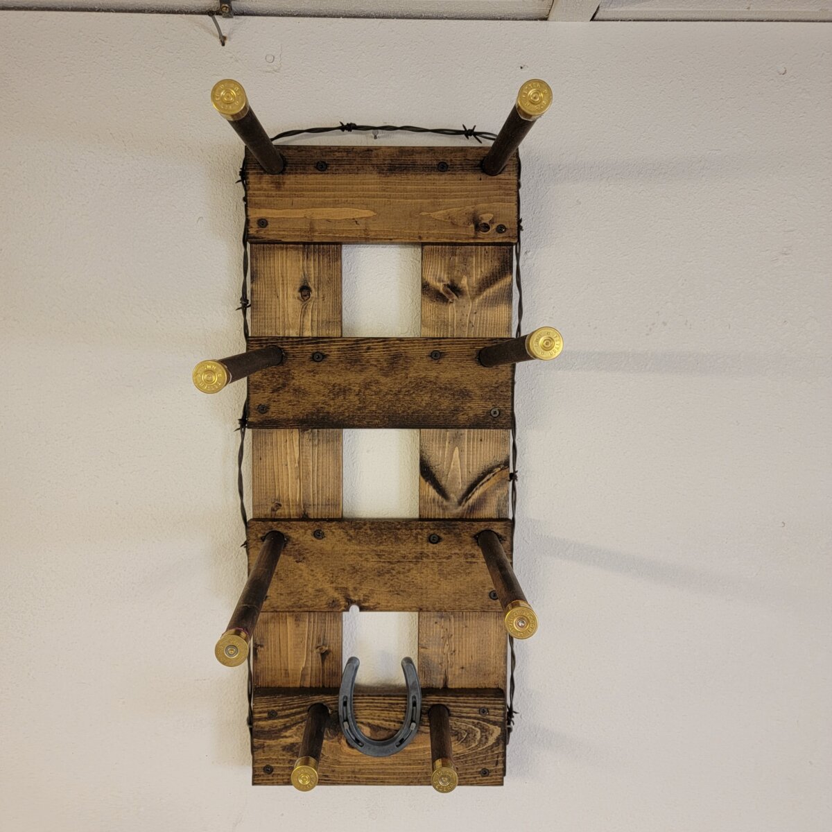 3V - Cowboy Hat Rack - 3 Hat Vertical Functional Western Decor Cowboy hat  hanger, rack for wall, cowboy wooden display, mothers day, Easter - Shop  Wyoming