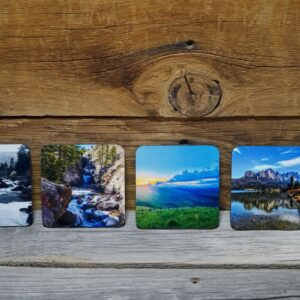 Shop Wyoming Wyoming Seasonal Coaster Set- Set of 4