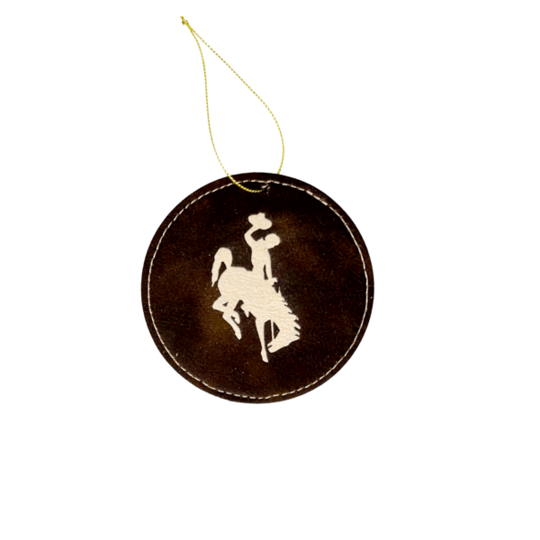 Shop Wyoming Steamboat Leather Ornament