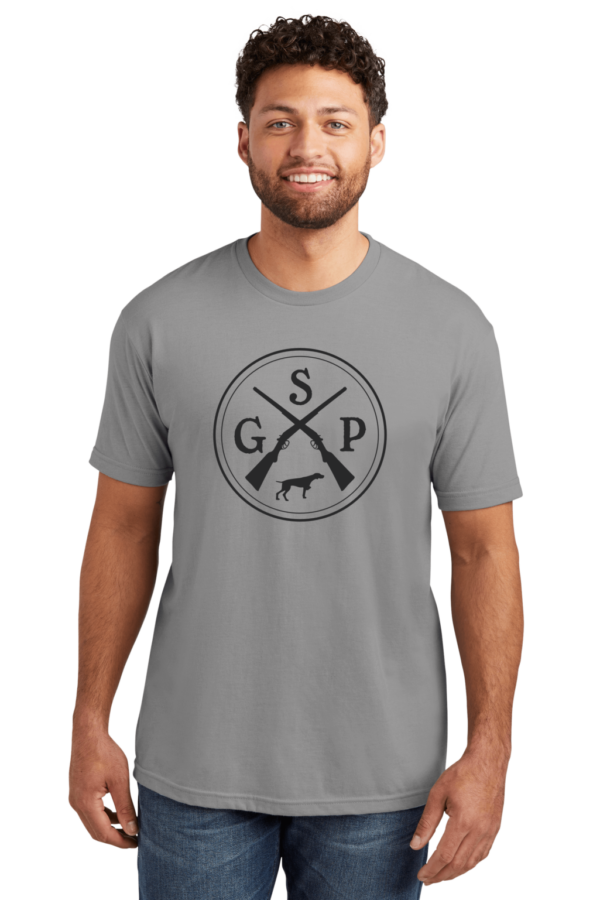 Shop Wyoming German Shorthaired Pointer T-shirt, GSP T-shirt Large Logo