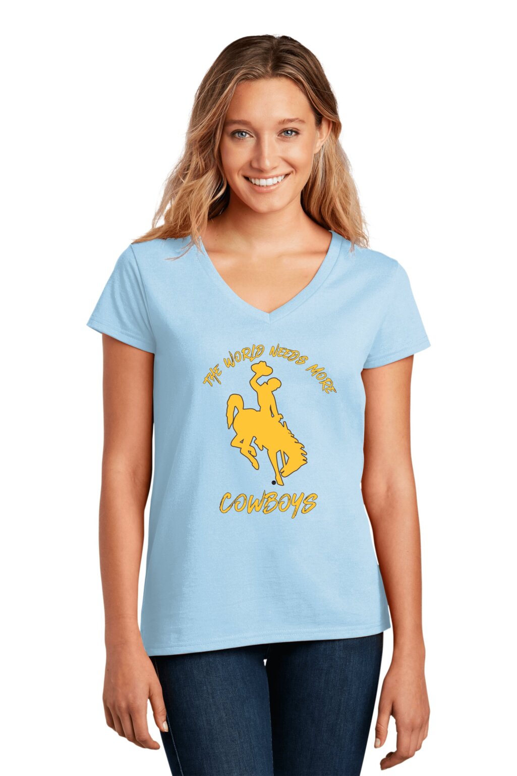 Ladies, The World Needs More Cowboys Shirt - Shop Wyoming