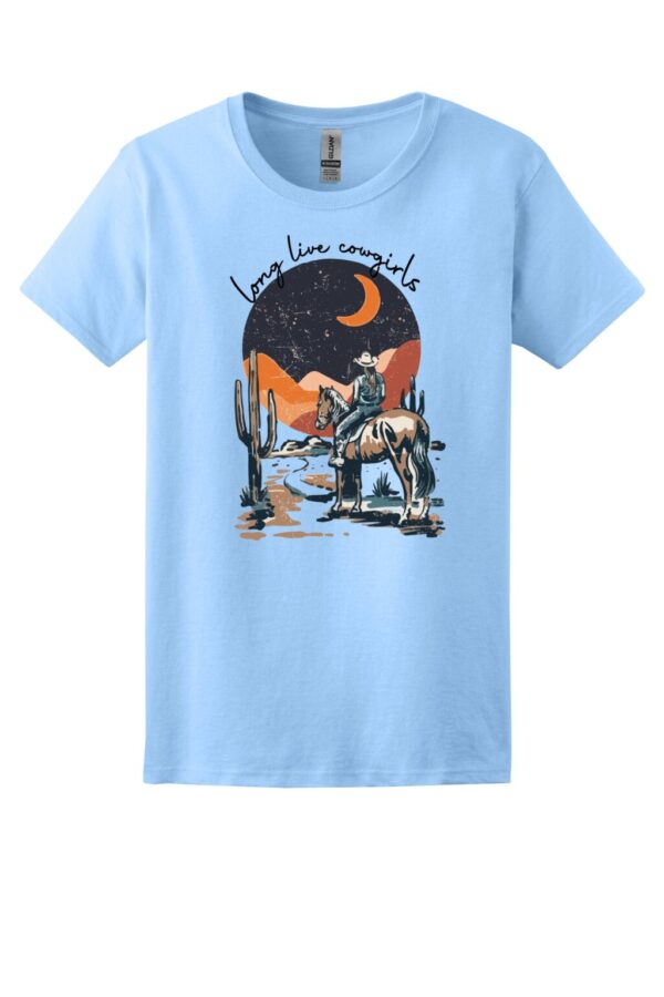 Shop Wyoming Long Live Cowgirls Shirt