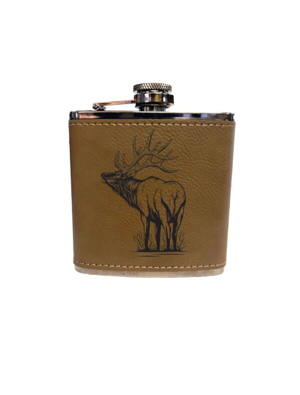 Shop Wyoming Elk Flask