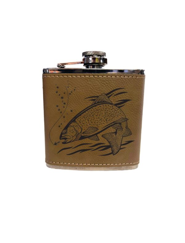 Shop Wyoming Rainbow Trout Flask