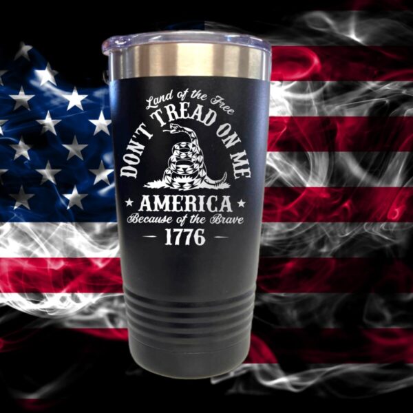 Shop Wyoming Don’t Tread on me Tumbler