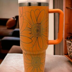 Shop Wyoming 40 oz Daisy Stanley Dupe Tumbler