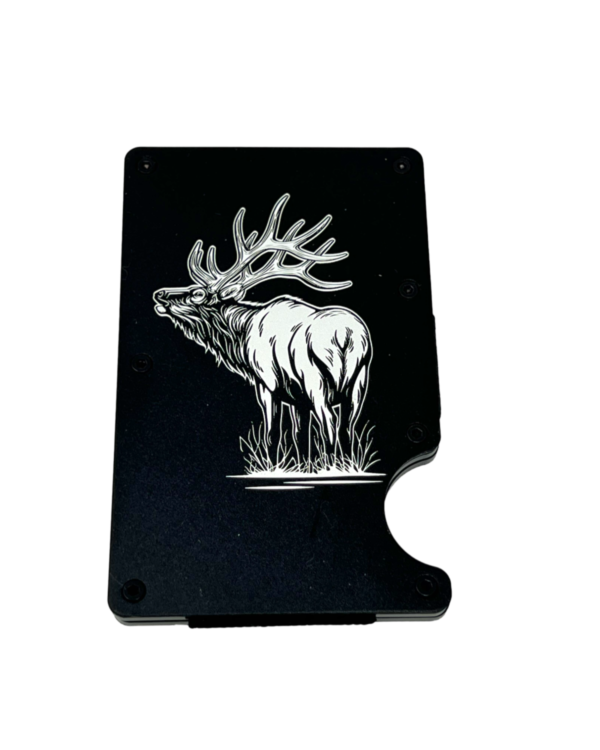 Shop Wyoming Elk Minimalist RFID Wallet
