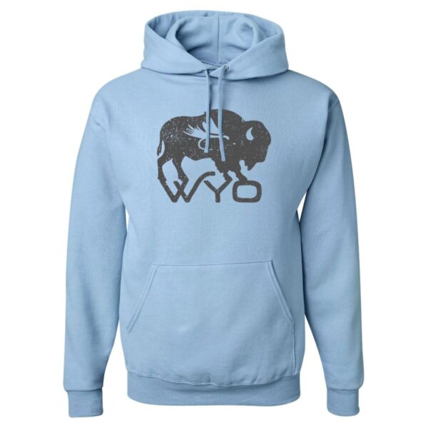 Shop Wyoming Wyo Bison Fly Hooded Sweatshirt