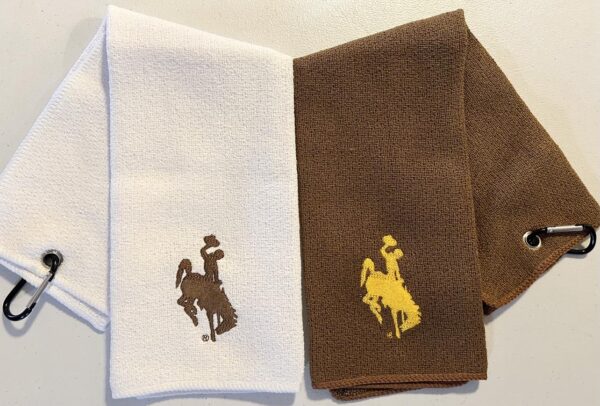 Shop Wyoming University of Wyoming Golf Towels, UWYO Golf, Steamboat Golf, Personalized Towel