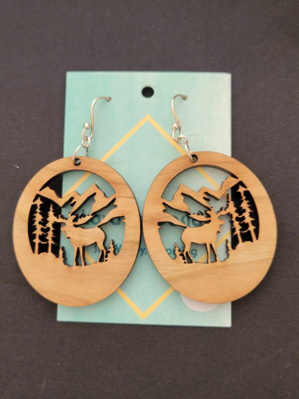 Shop Wyoming Wood and Sterling Silver Earrings
