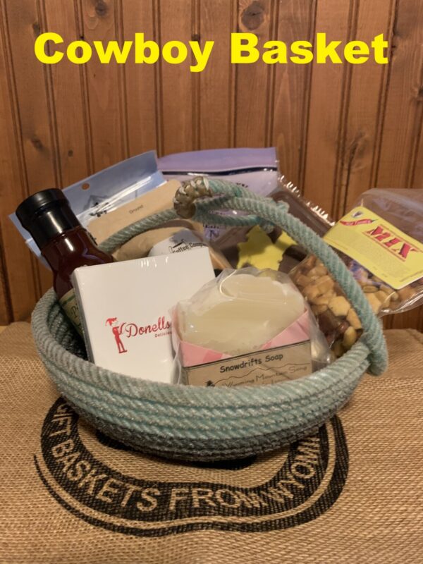 Shop Wyoming Cowboy Lariat Gift Basket