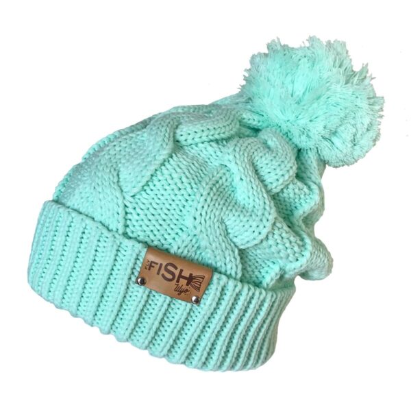 Shop Wyoming Fishy Cable Knit Beanie