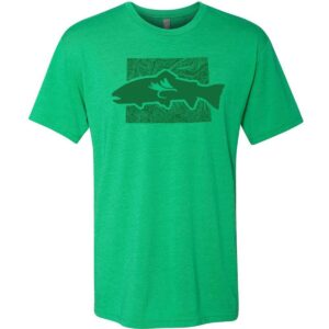 Shop Wyoming Fly Fish Wyoming® Topo Tee