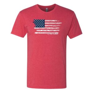 Shop Wyoming Fly Fish Wyoming® USA Flag Tee