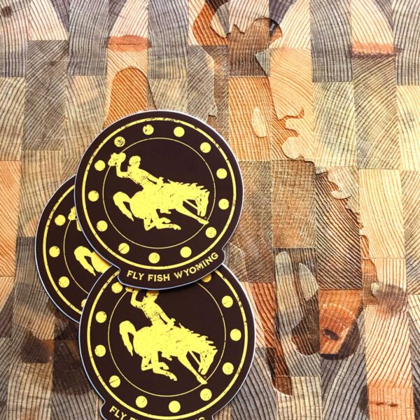 Shop Wyoming Reel Wyo Bucking Horse Sticker