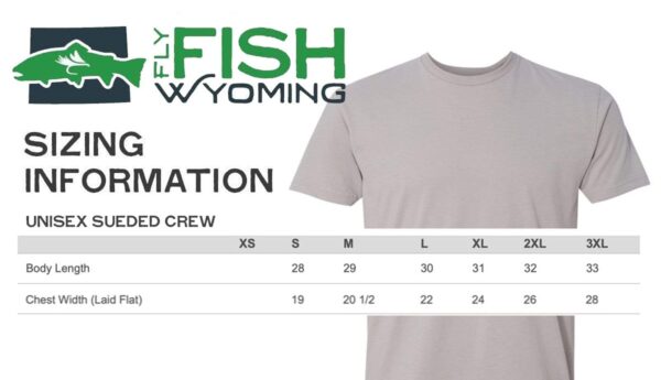 Shop Wyoming Rainbow Trout Pattern Tee