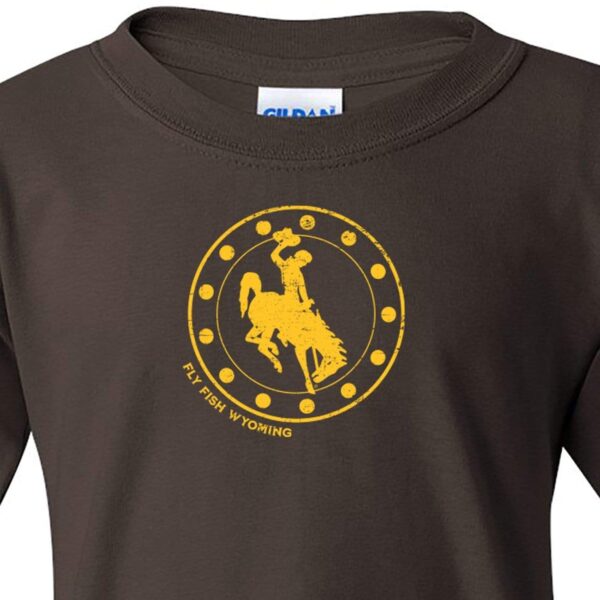 Shop Wyoming Kids Reel Wyo Bucking Horse Tee