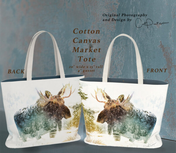 Shop Wyoming WINTER WALK MARKET TOTE