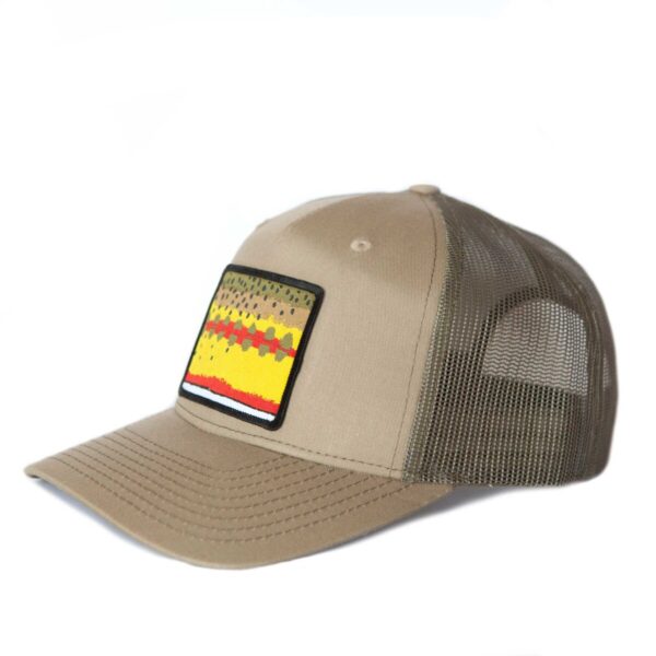 Shop Wyoming Golden Trout Pattern Patch Hat