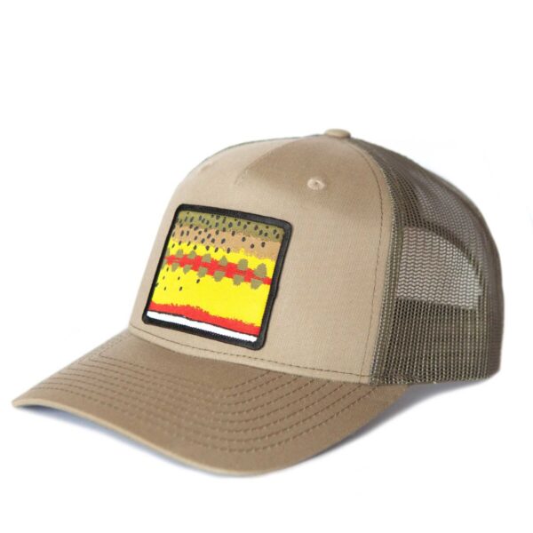 Shop Wyoming Golden Trout Pattern Patch Hat