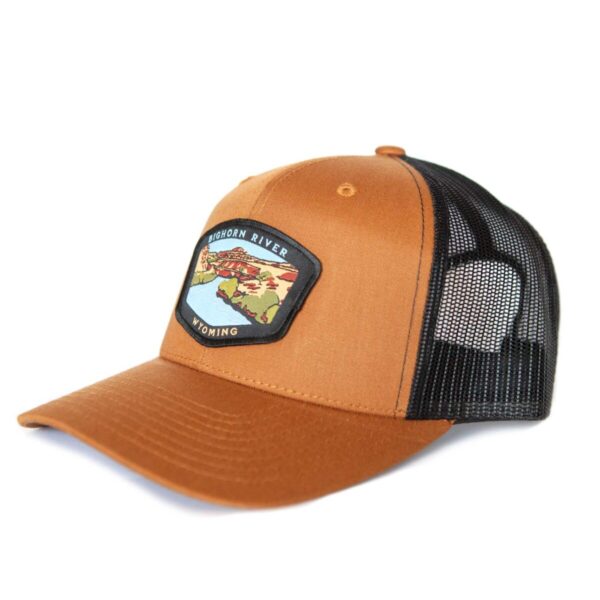Shop Wyoming Bighorn River Wyoming Patch Hat