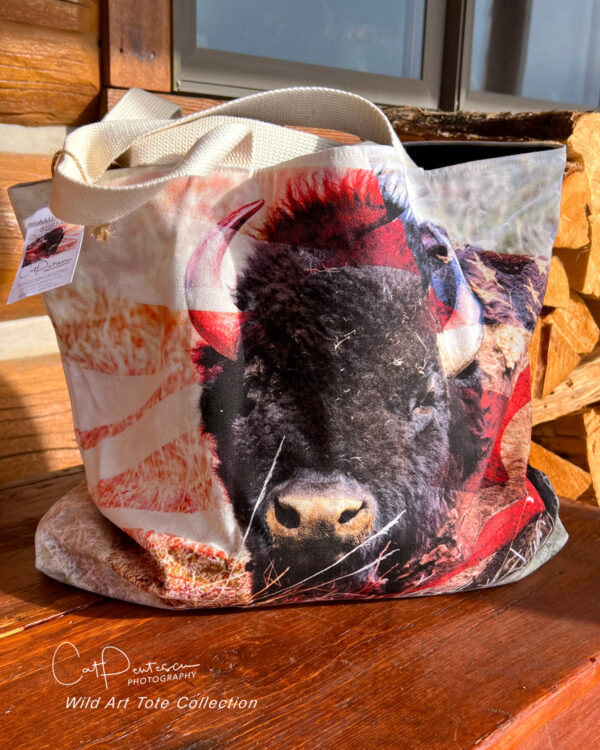 Shop Wyoming AMERICAN BUFFALO MARKET TOTE