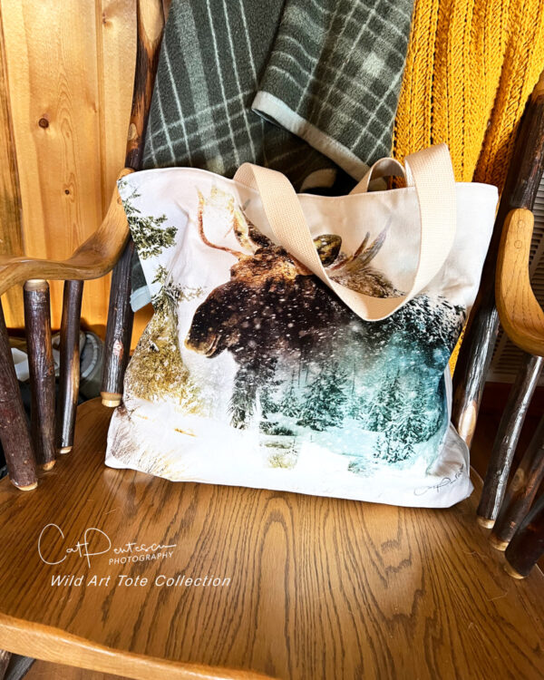 Shop Wyoming WINTER WALK MARKET TOTE