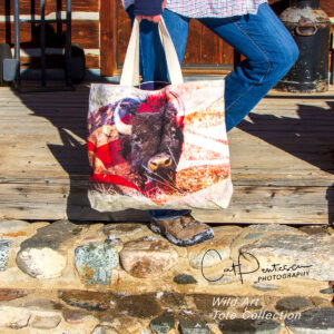 Shop Wyoming AMERICAN BUFFALO MARKET TOTE