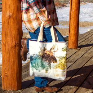 Shop Wyoming WINTER WALK MARKET TOTE