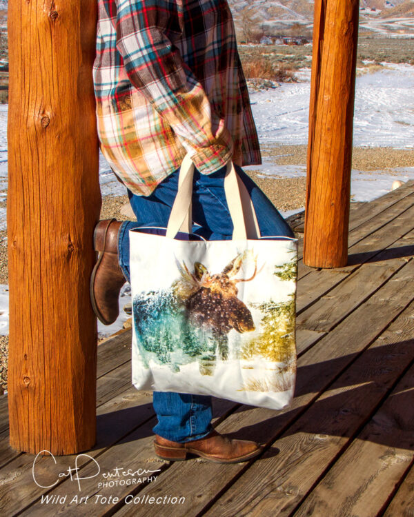 Shop Wyoming WINTER WALK MARKET TOTE