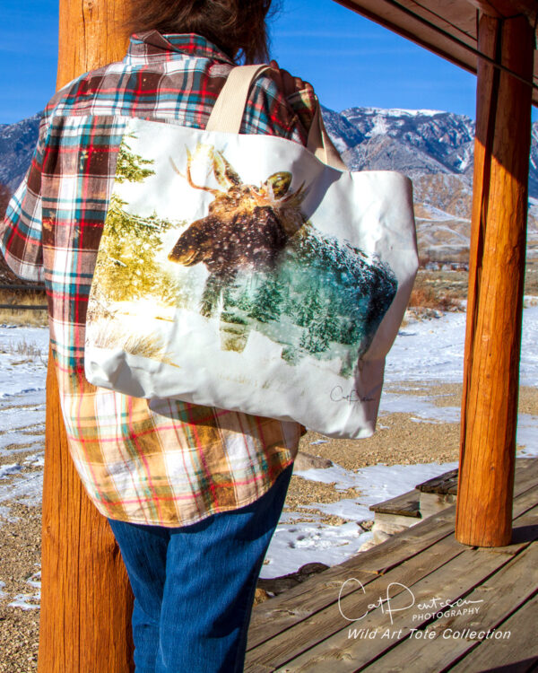 Shop Wyoming WINTER WALK MARKET TOTE