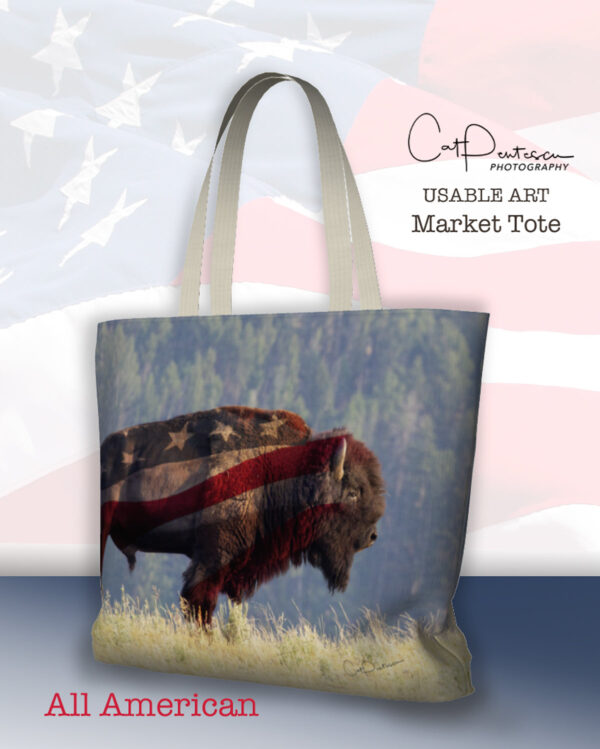 Shop Wyoming ALL AMERICAN MARKET TOTE
