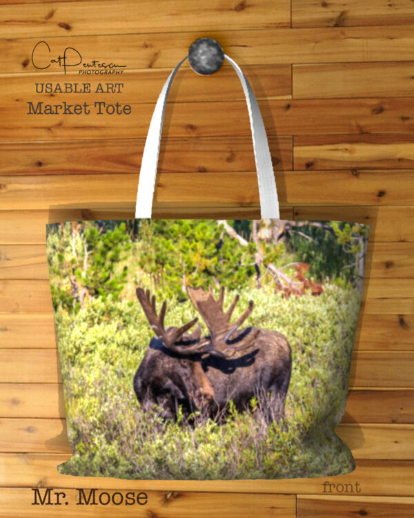 Shop Wyoming MR. MOOSE MARKET TOTE