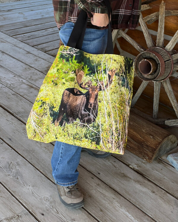 Shop Wyoming MR. MOOSE MARKET TOTE