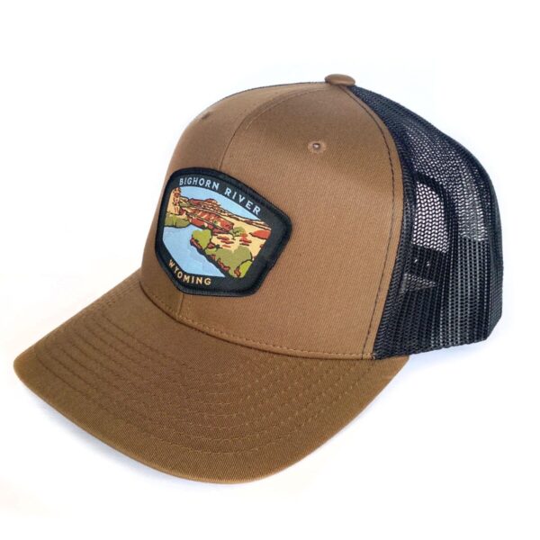 Shop Wyoming Bighorn River Wyoming Patch Hat