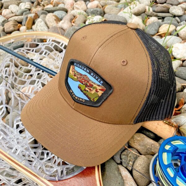 Shop Wyoming Bighorn River Wyoming Patch Hat