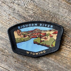 Shop Wyoming Bighorn River Wyoming Iron-On Patch
