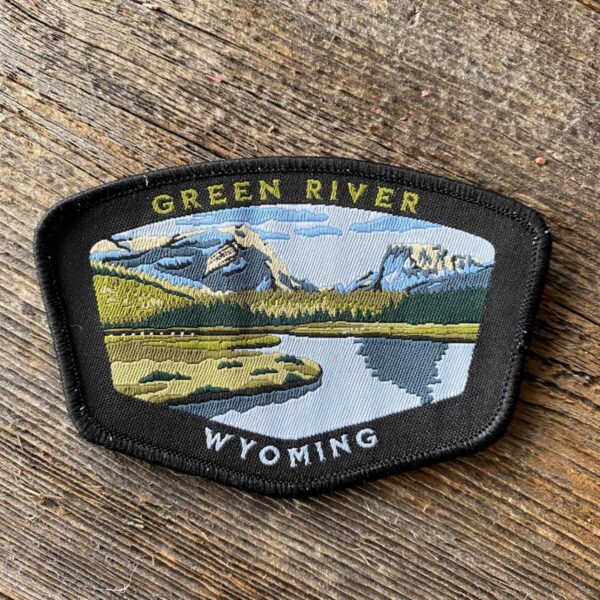 Shop Wyoming Green River Wyoming Iron-On Patch