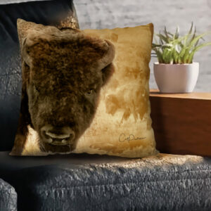 Shop Wyoming OH BUFFALO ACCENT PILLOW COVER