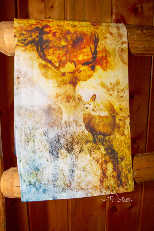 Shop Wyoming DEER HUNT FLOUR SACK TOWEL