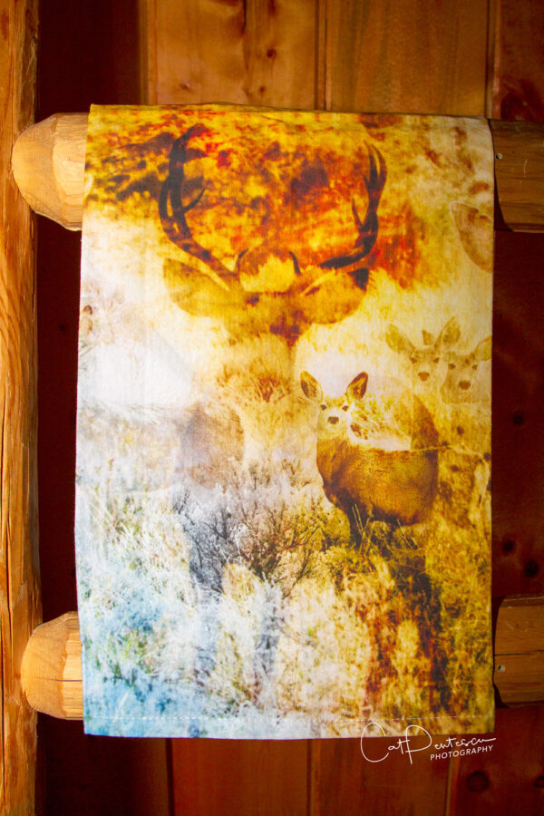 Shop Wyoming DEER HUNT FLOUR SACK TOWEL