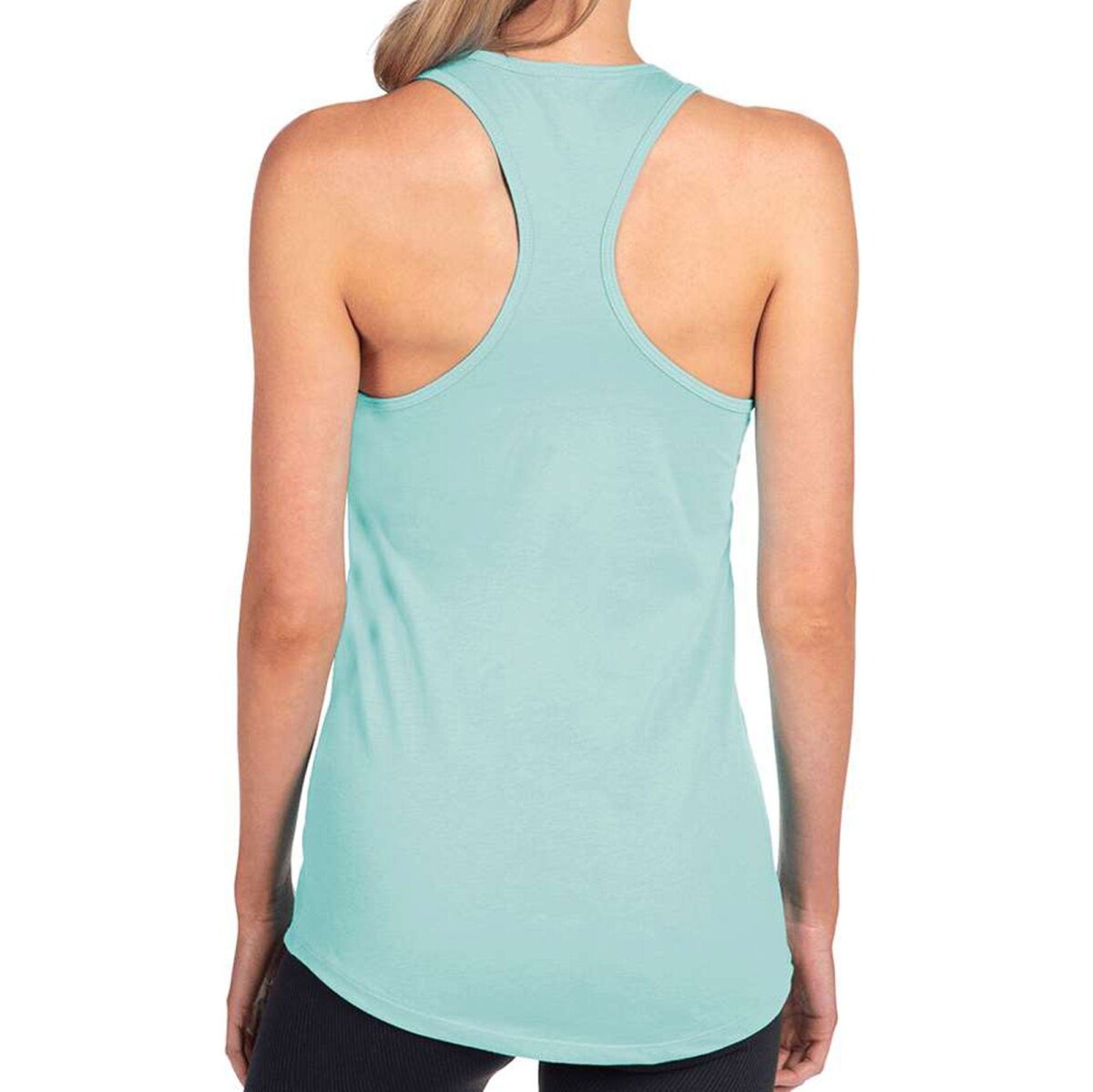 Shop Wyoming Women’s Summer Blues Bison Fly Racerback Tank Shop Wyoming Women’s Summer Blues Bison Fly Racerback Tank