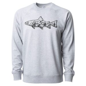 Shop Wyoming Mountain Trout Crewneck Sweatshirt