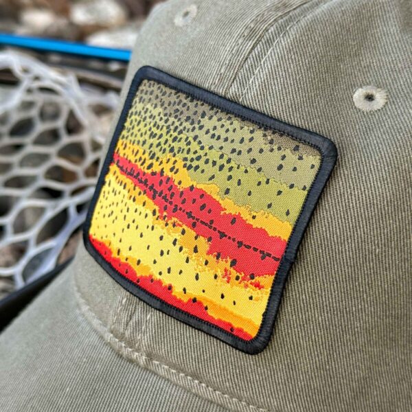 Shop Wyoming Cutthroat Trout Patch Epic Dad Hat