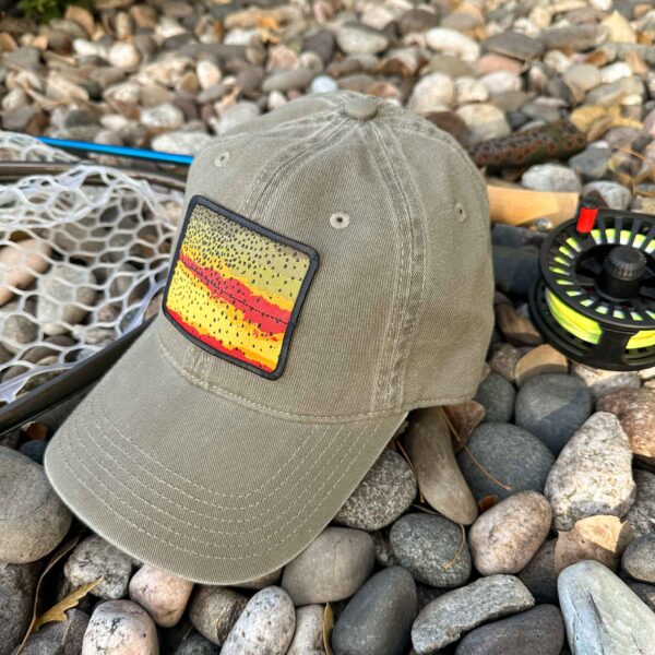 Shop Wyoming Cutthroat Trout Patch Epic Dad Hat