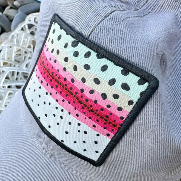 Shop Wyoming Rainbow Trout Patch Epic Dad Hat