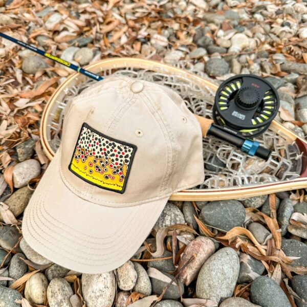 Shop Wyoming Brown Trout Patch Epic Dad Hat