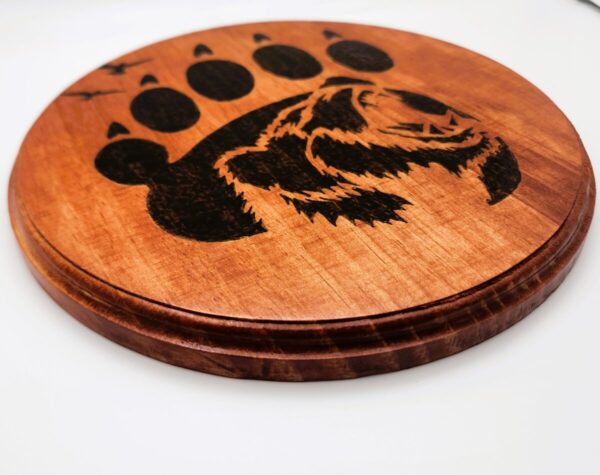 Shop Wyoming Bear Paw Wooden Wall Hanging