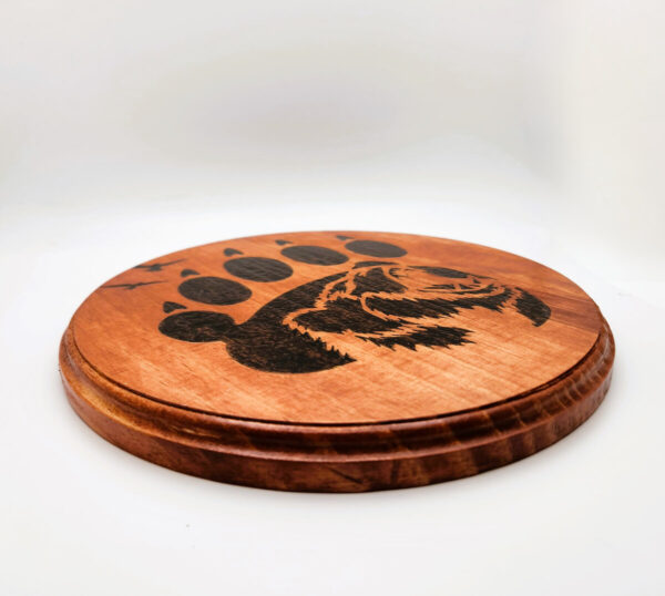 Shop Wyoming Bear Paw Wooden Wall Hanging