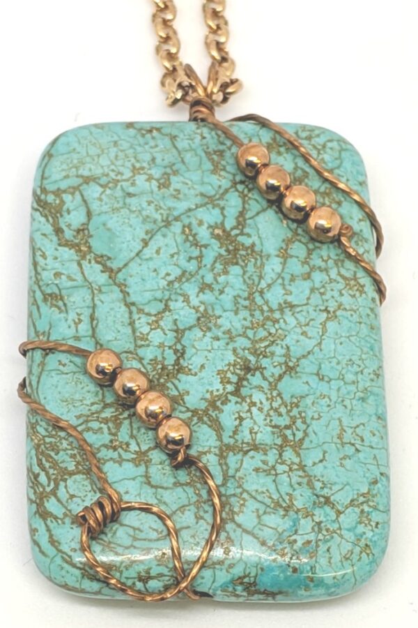 Shop Wyoming Roped Turquoise Necklace